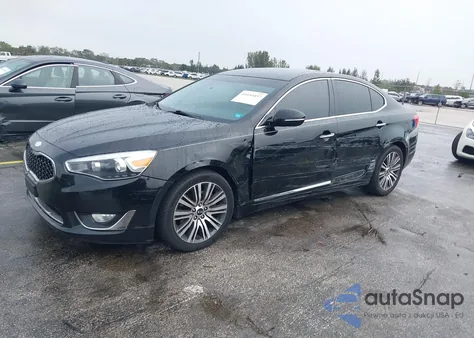 2014 Kia Cadenza Premium из США, поврежденный, VIN KNALN4D71E5153278